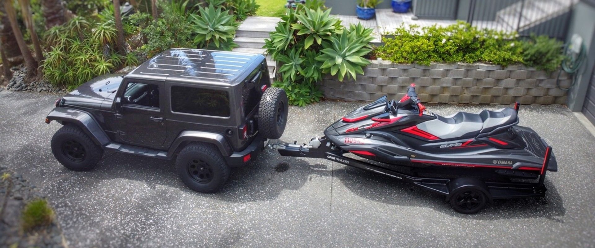 Gfab Ltd Alloy Trailers Jet Ski Trailers Black Edition Alloy S...